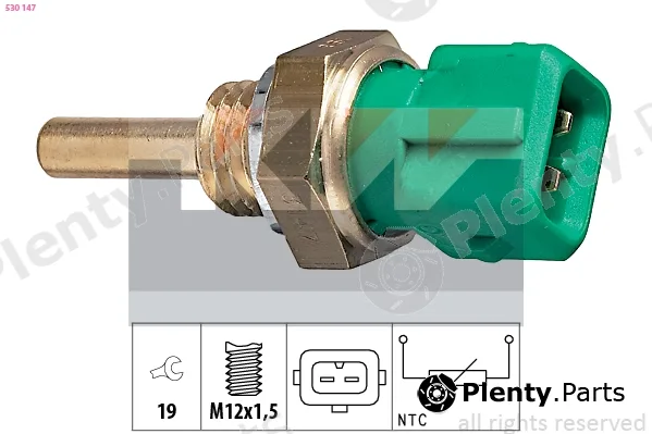 KW 530147 — Sensor, coolant temperature Made in Italy - OE Equivalent
