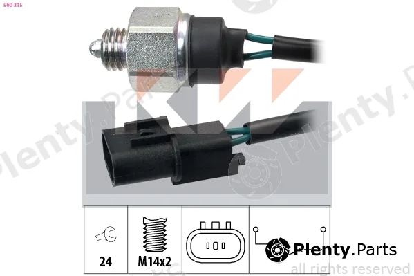 KW 560315 — Switch, reverse light Made in Italy - OE Equivalent
