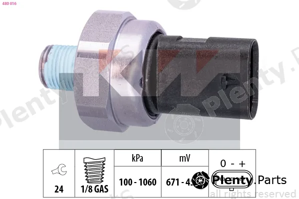 KW 480016 — Sensor, oil pressure Made in Italy - OE Equivalent