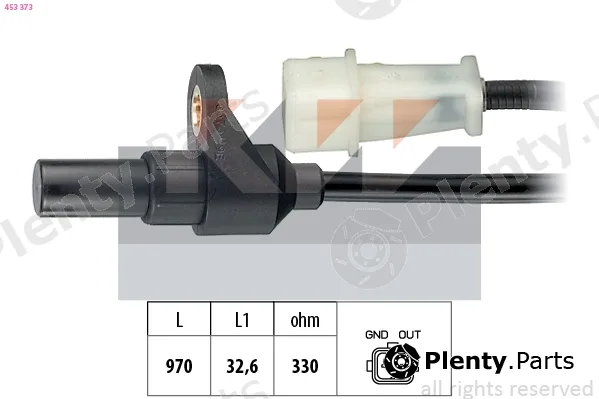KW 453373 — Sensor, crankshaft pulse Made in Italy - OE Equivalent