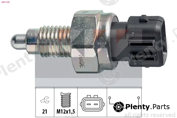 KW 560125 — Switch, reverse light Made in Italy - OE Equivalent
