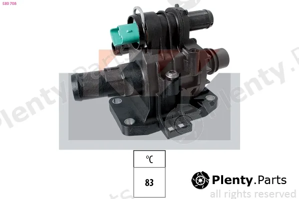 KW 580708 — Thermostat, coolant Made in Italy - OE Equivalent