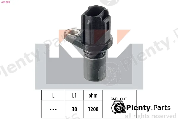 KW 453500 — Sensor, crankshaft pulse Made in Italy - OE Equivalent