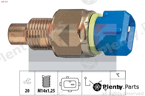 KW 540131 — Temperature Switch, coolant warning lamp Made in Italy - OE Equivalent