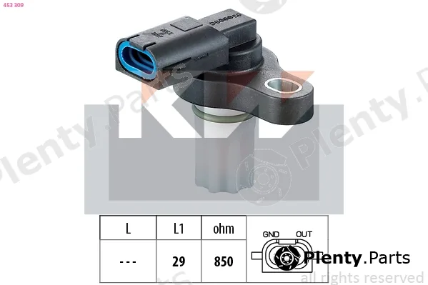 KW 453309 — RPM Sensor, automatic transmission Made in Italy - OE Equivalent