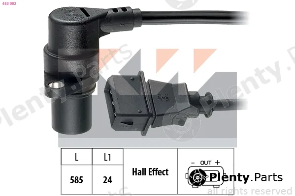 KW 453082 — Sensor, crankshaft pulse Made in Italy - OE Equivalent