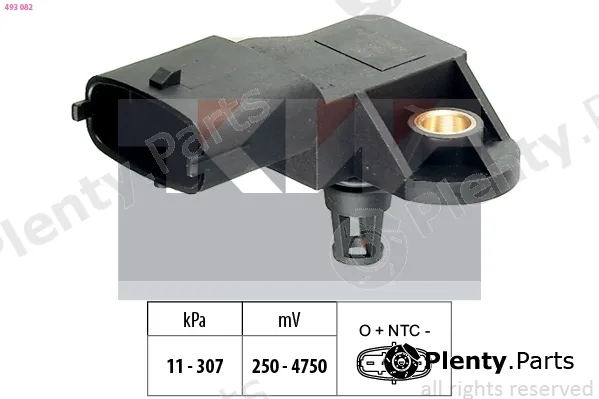 KW 493082 — Air Pressure Sensor, altitude adaption Made in Italy - OE Equivalent