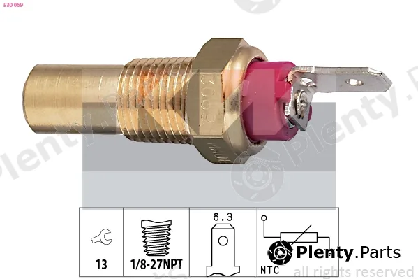 KW 530069 — Sensor, coolant temperature Made in Italy - OE Equivalent