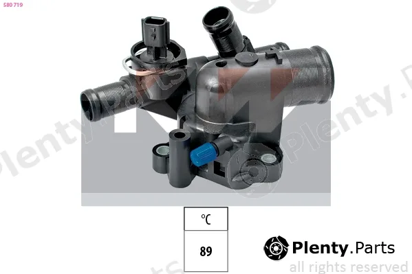 KW 580719 — Thermostat, coolant Made in Italy - OE Equivalent