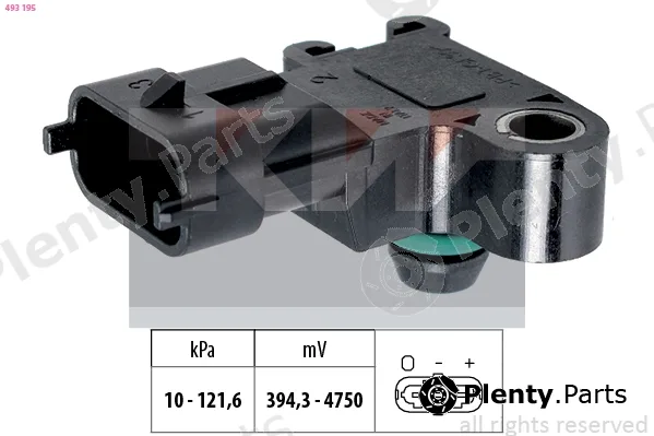 KW 493195 — Air Pressure Sensor, altitude adaption Made in Italy - OE Equivalent