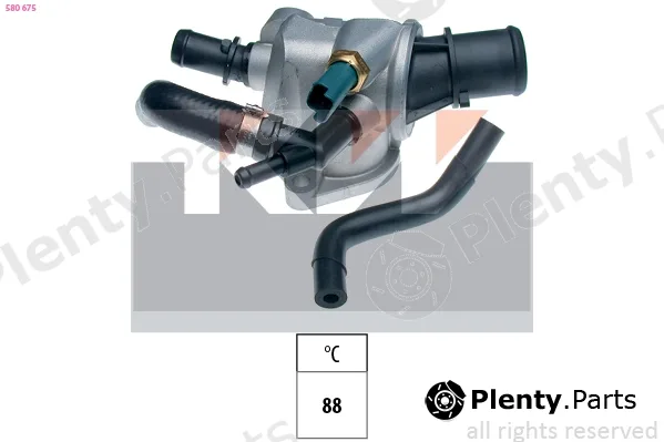 KW 580675 — Thermostat, coolant Made in Italy - OE Equivalent