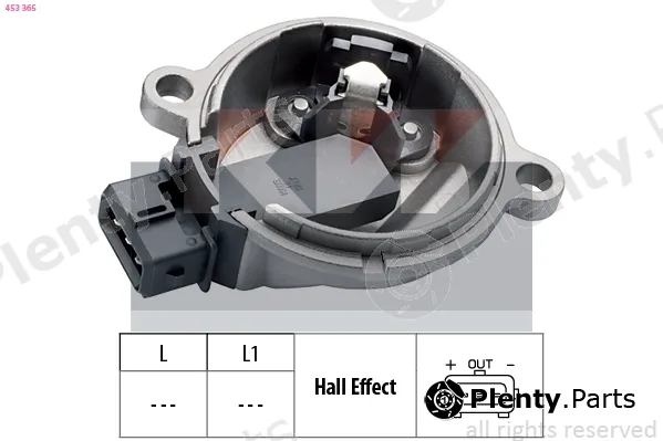 KW 453365 — Sensor, camshaft position Made in Italy - OE Equivalent