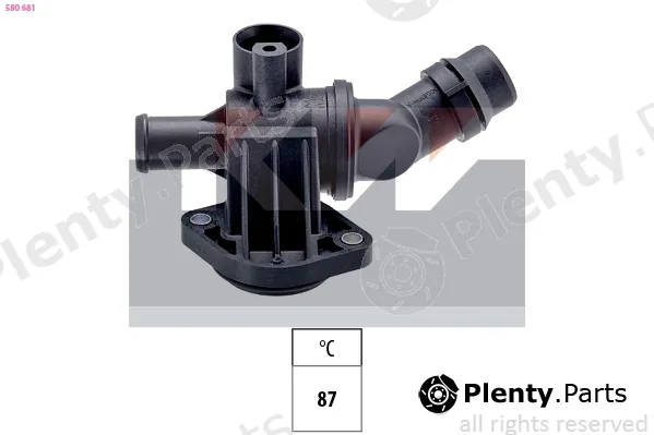 KW 580681 — Thermostat, coolant Made in Italy - OE Equivalent