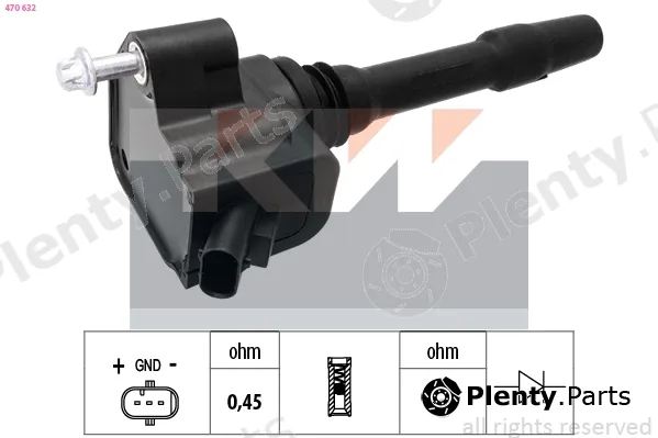 KW 470632 — Ignition Coil OE Equivalent