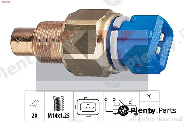 KW 530558 — Sensor, coolant temperature Made in Italy - OE Equivalent