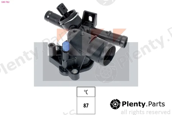 KW 580782 — Thermostat, coolant Made in Italy - OE Equivalent