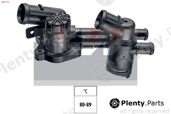 KW 580773 — Thermostat, coolant Made in Italy - OE Equivalent