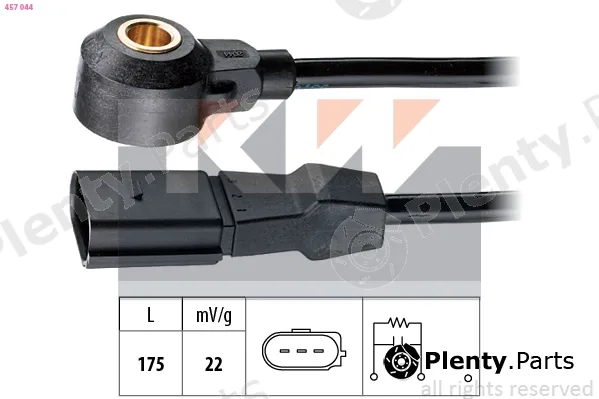 KW 457044 — Knock Sensor Made in Italy - OE Equivalent