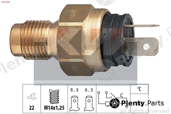 KW 530506 — Sensor, coolant temperature Made in Italy - OE Equivalent