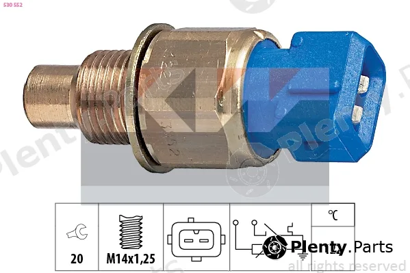 KW 530552 — Sensor, coolant temperature Made in Italy - OE Equivalent