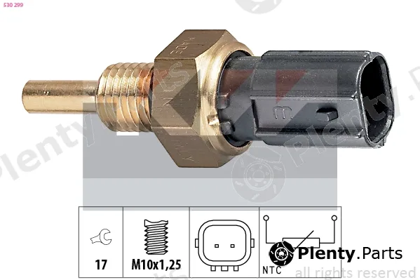 KW 530299 — Sensor, coolant temperature Made in Italy - OE Equivalent