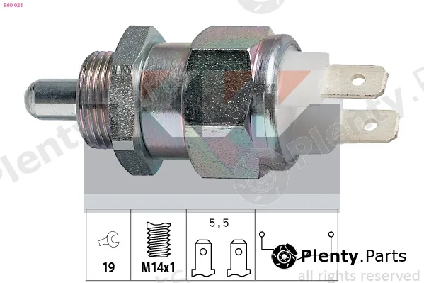 KW 560021 — Switch, reverse light Made in Italy - OE Equivalent