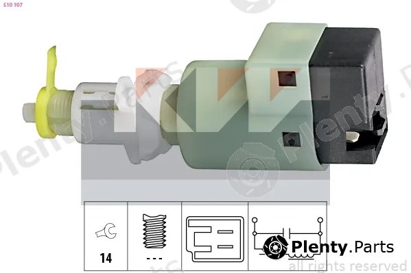 KW 510107 — Stop Light Switch Made in Italy - OE Equivalent