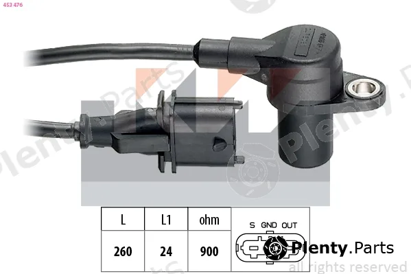 KW 453476 — Sensor, camshaft position Made in Italy - OE Equivalent
