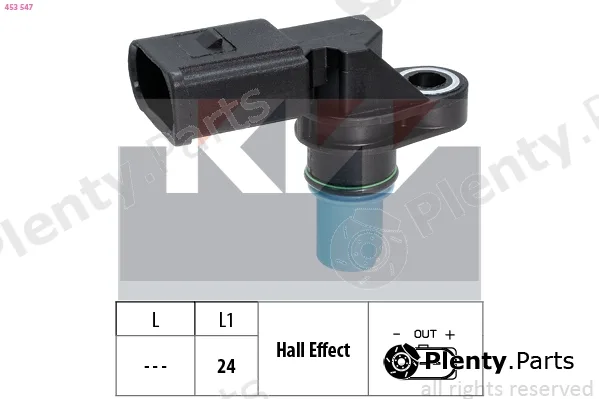 KW 453547 — Sensor, camshaft position OE Equivalent