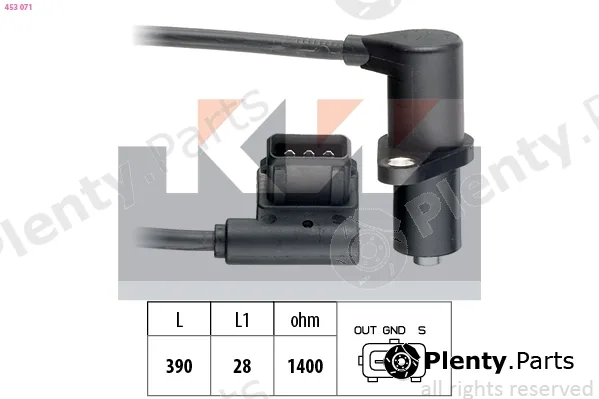 KW 453071 — Sensor, camshaft position Made in Italy - OE Equivalent