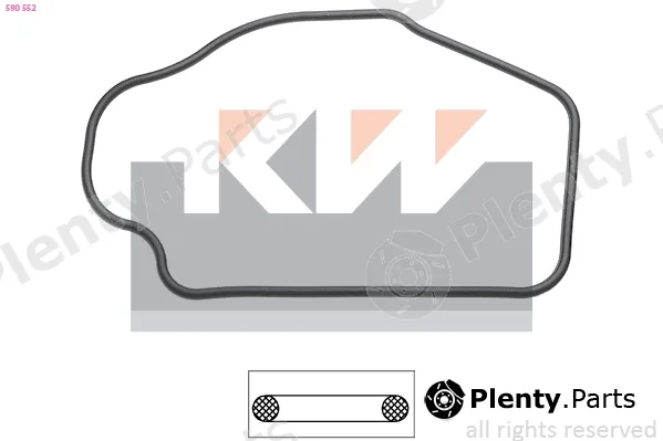 KW 590552 — Seal, thermostat Made in Italy - OE Equivalent