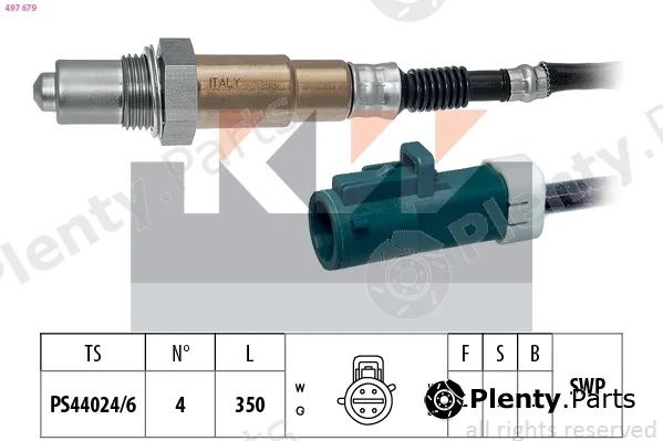 KW 497679 — Lambda Sensor Made in Italy - OE Equivalent