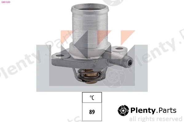 KW 580330 — Thermostat, coolant Made in Italy - OE Equivalent