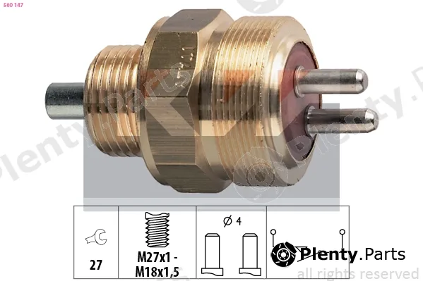 KW 560147 — Switch, reverse light Made in Italy - OE Equivalent