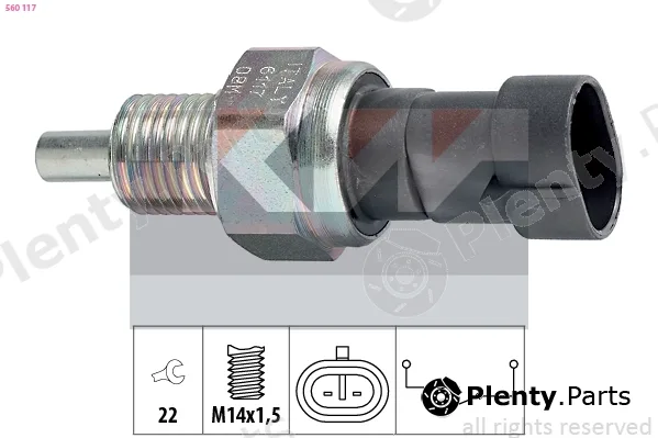 KW 560117 — Switch, reverse light Made in Italy - OE Equivalent