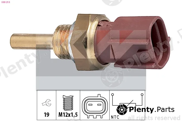 KW 530213 — Sensor, coolant temperature Made in Italy - OE Equivalent