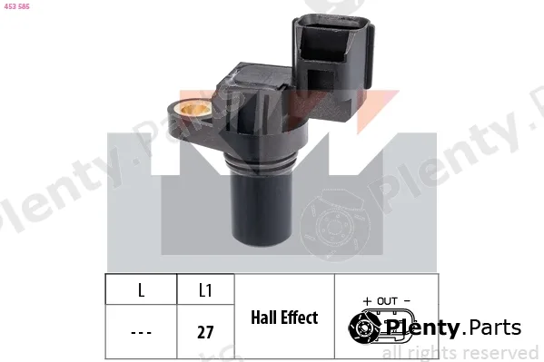KW 453585 — Sensor, crankshaft pulse Made in Italy - OE Equivalent