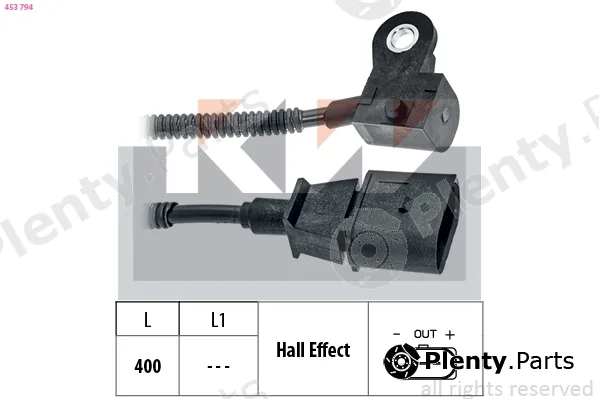 KW 453794 — Sensor, camshaft position Made in Italy - OE Equivalent