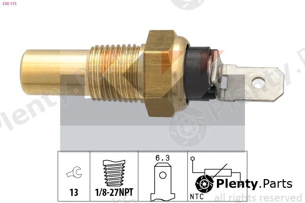 KW 530115 — Sensor, coolant temperature Made in Italy - OE Equivalent