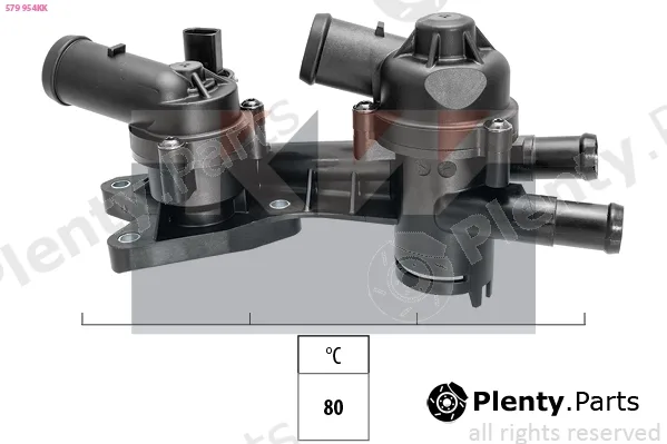 KW 579954KK — Thermostat, coolant Made in Italy - OE Equivalent