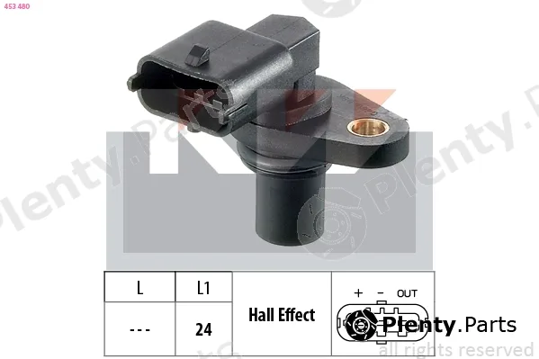 KW 453480 — Sensor, camshaft position Made in Italy - OE Equivalent