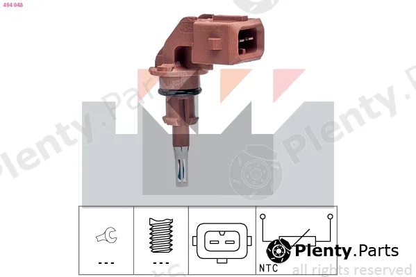KW 494048 — Sensor, intake air temperature Made in Italy - OE Equivalent