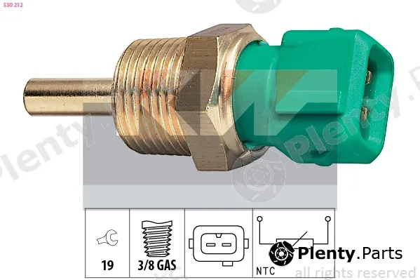 KW 530212 — Sensor, coolant temperature Made in Italy - OE Equivalent