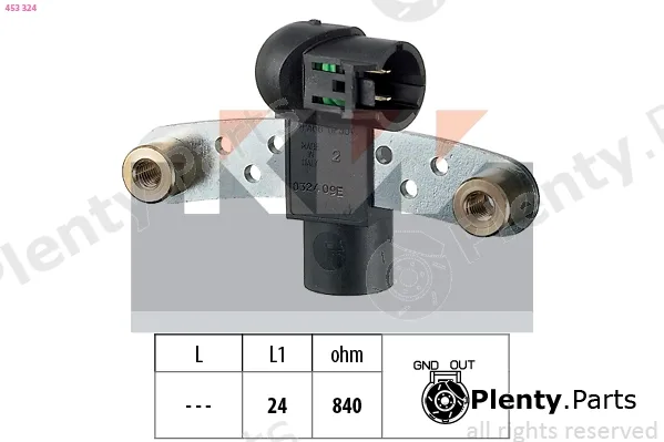 KW 453324 — Sensor, crankshaft pulse Made in Italy - OE Equivalent