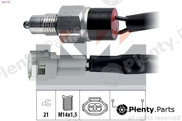 KW 560119 — Switch, reverse light Made in Italy - OE Equivalent