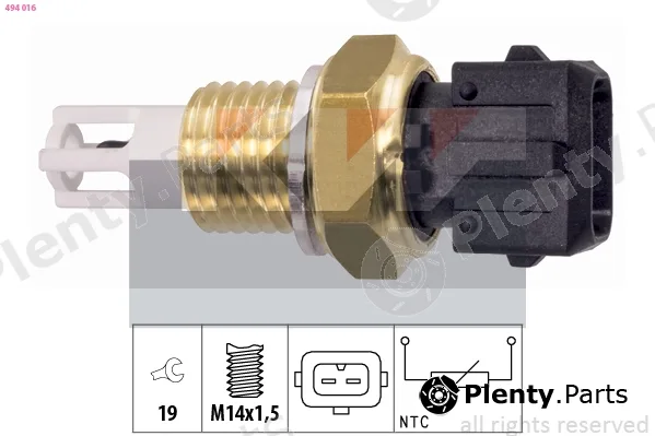 KW 494016 — Sensor, intake air temperature Made in Italy - OE Equivalent