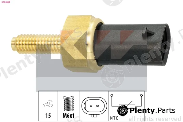 KW 530404 — Sensor, coolant temperature Made in Italy - OE Equivalent