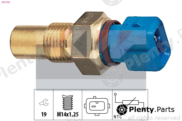 KW 530182 — Sensor, coolant temperature Made in Italy - OE Equivalent