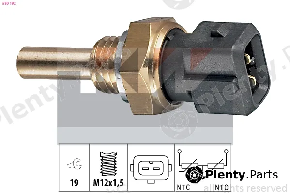 KW 530192 — Sensor, coolant temperature Made in Italy - OE Equivalent