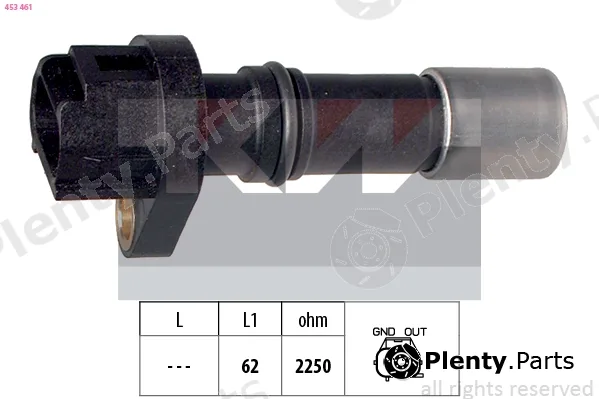 KW 453461 — Sensor, crankshaft pulse Made in Italy - OE Equivalent